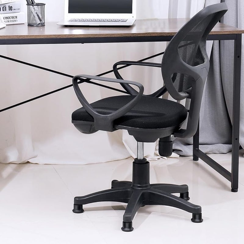 10Pcs Black Office Chair Feet Pads Thickened Mushroom Wheel Furniture Glides Floor Protection - Image 4